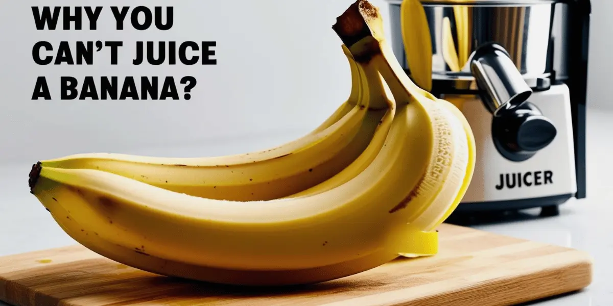 Why You Can't Juice a Banana?