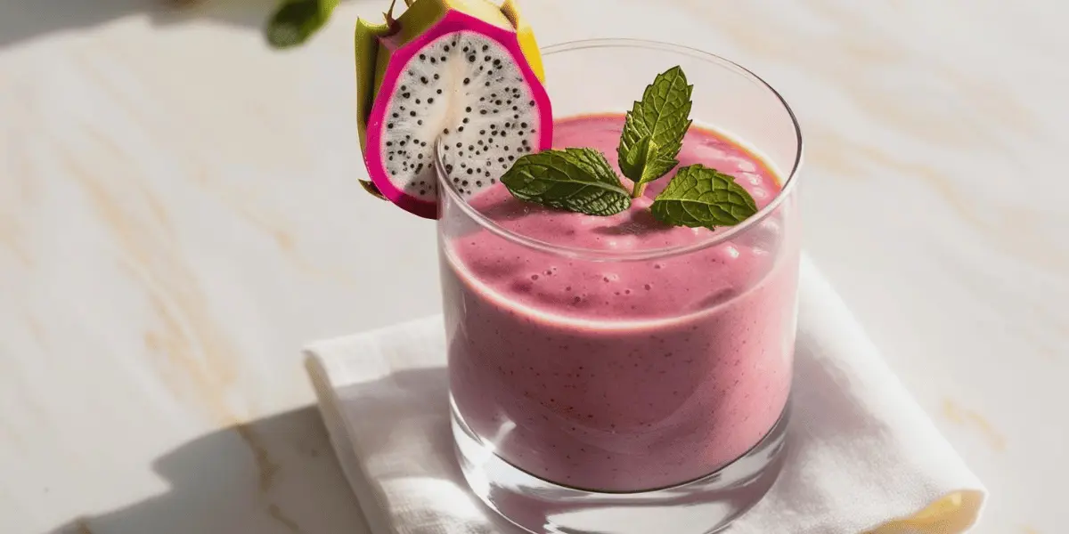 Dragon Fruit Banana Smoothie