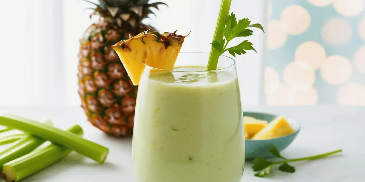 Pineapple Celery Smoothie