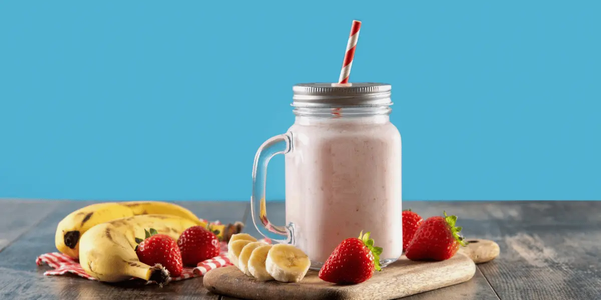 Strawberry Banana Smoothie Without Yogurt